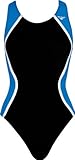 The Finals Girl's Youth Glide Splice Super V-Back, Black/Blue, Size 24