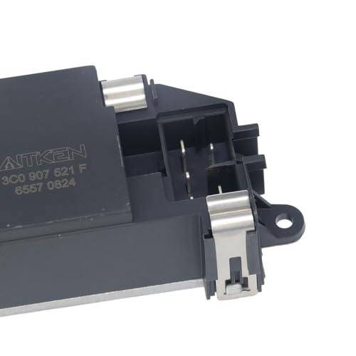 Image of AITKEN Front HVAC Blower Motor Resistor for VW Models | Fits VW Vehicles - For Jetta, Tiguan, Beetle, CC, EOS, Golf, GTI, Passat, Rabbit - Front Side