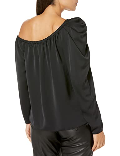 Ramy Brook Womens Illeana Top Blouse, Black, X-Small Us #TOP1