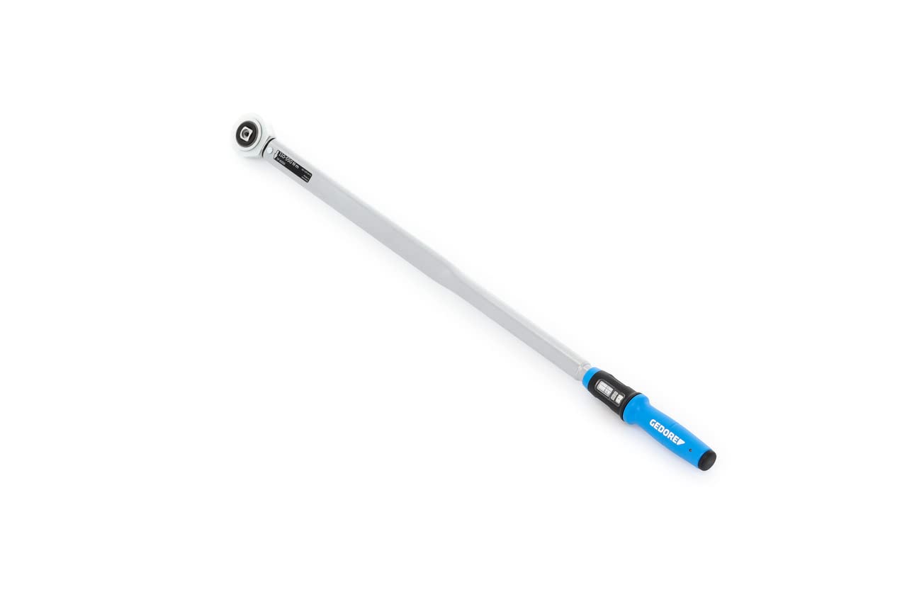 GEDORE Chiave Dinamometrica Reversibile con Attacco Quadro, 3/4 pollici, 110-550 Newton metri, Chiave Dinamometrica Ruote Auto, Scala Gaduata, Lunga 966 mm, TF-K550