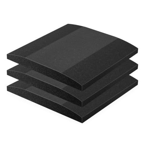 Gorise 3 piezas de 50x50 cm para cojín de sofá, soporte para asiento hundido,espuma reparadora de sofá,soporte para asiento de muebles, reemplazo de reparación de hundimiento de alta densidad.