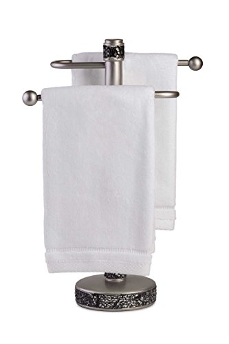 Creative Scents TTW-44608 Cotton Fingertip Towel Set - 4 Pack - 11 X 18 Inches Decorative Extra-Absorbent And Soft Terry, Small White Hand Towels For Bathroom And Powder Room thumb #6