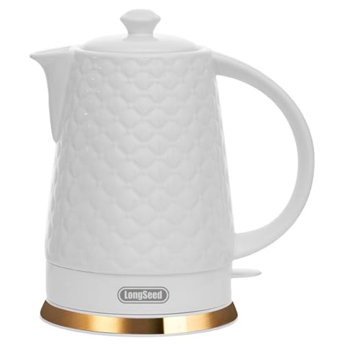 LONGSEED 1.5L Ceramic Electric Kettle