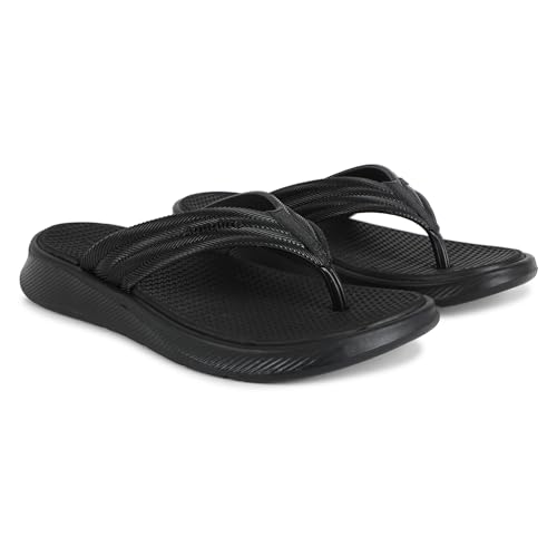 Image of Aqualite NEO-276 Men Slide Slippers with Comfotable EVA Sole Slip-On Flat Flip Flops, Sliders, Chappal & Comfort Insole Slipper for Men