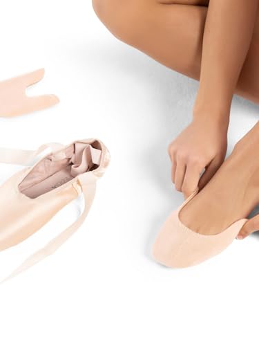 Capezio Womens Cozy Toes (BH006U) -NATURAL -Medium/Large4