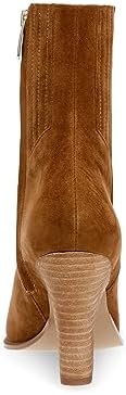 Steve Madden Women's Rickki Ankle Boot, Chesnut Suede, 7.5 | Image 2