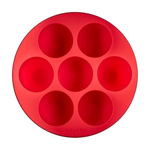 Instant Pot Official Silicone Egg Bites Pan With Lid - Compatible With 6 Qt., 8 Qt. Cookers - Ideal For Egg Bites, Muffins, Baby Food, And More - Bpa-free, Non-stick, And Heat Resistant To 450°f