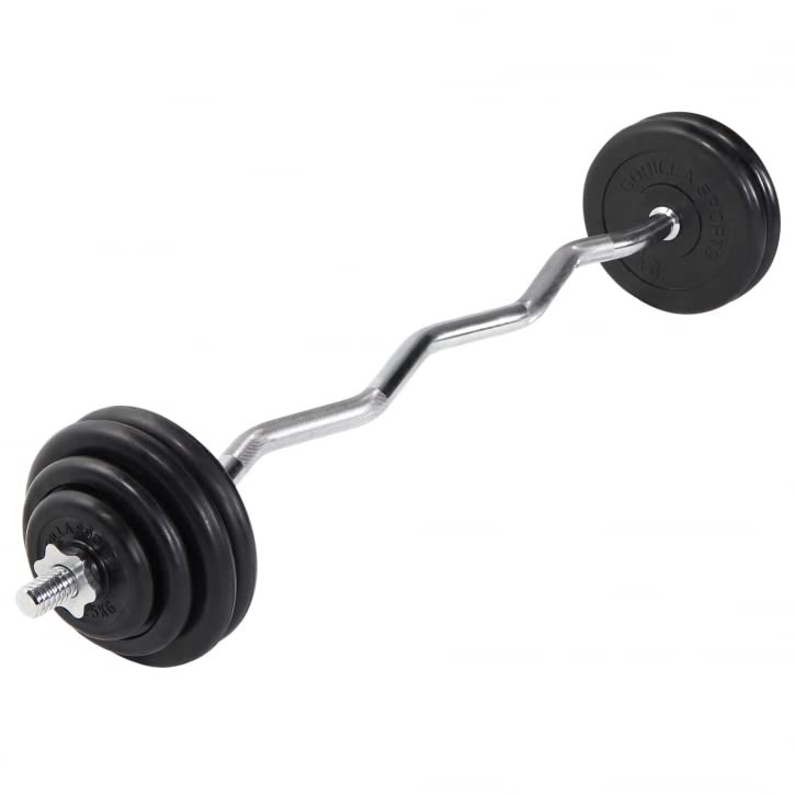 Diamond Barra Pulley Per Allenamento - Attrezzo Palestra Unisex (Grigio)
