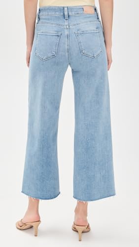PAIGE Women's Anessa Ankle Wide Leg Jeans3