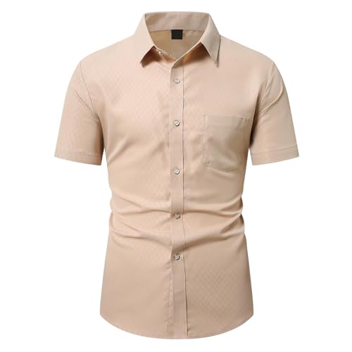 Chemise Hawaïenne Homme contre la chaleur : vêtement léger manches courtes et poche de rangement