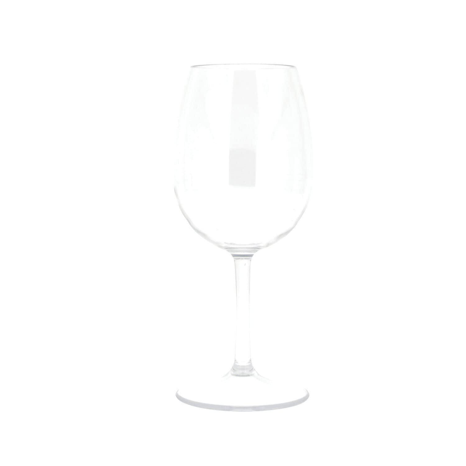 Incasa Lot de 2 Verres à vin en tritan