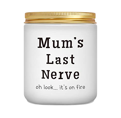 Gifts for Mum, Mothers Day Gifts for Mum from Daughter Son, Candle for Mum, Funny Mum Gift for Birthday Mother's Day Christmas, Presents for Mum Mummy Mother Step Mum