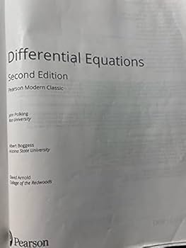 Differential Equations (Classic Version) (Pearson Modern