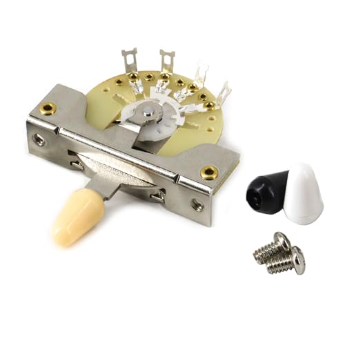 Sélecteur de pick-up pour guitare à 3 positions avec embouts plastiques
