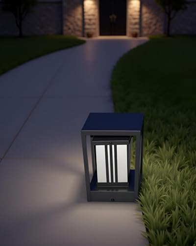 Image of BrighLyt Outdoor Gate Light Waterproof & Garden Gate Lamp - Pillar Light for Main Entrance, Balcony & Pathway (GL08, Pack of 1)