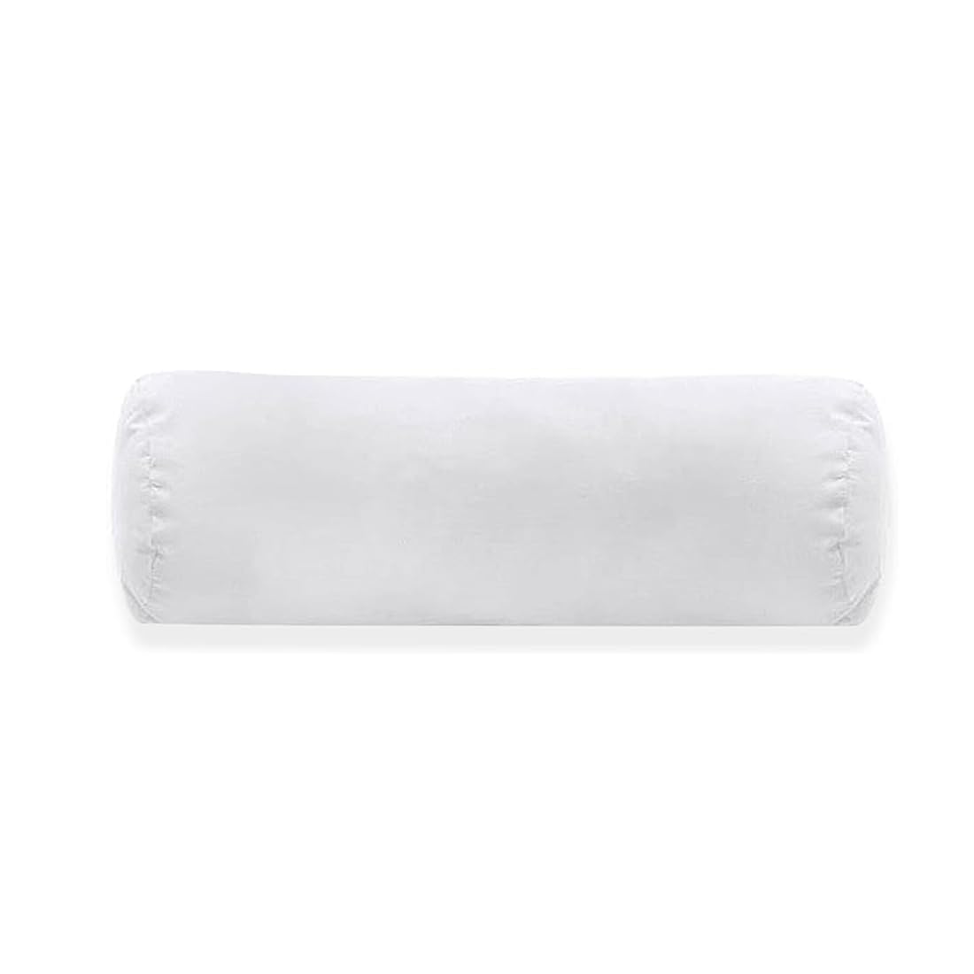 Shikra Hollow Fibre Round Bolster Pillow: Versatile Support for Neck, Back, and Knees - Targeted Support for Pain Relief - Alleviate Pain and Relax Aching Muscles (Extra Large 25 x 75 cm)