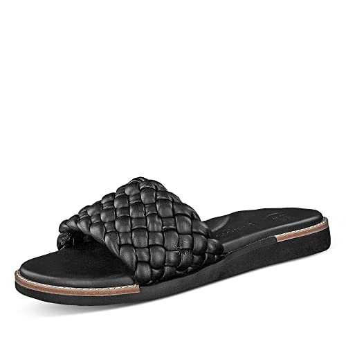 Paul Green Sandalette 7916-021, gelocht/geflochten, Schwarz, Damen EU 5/38