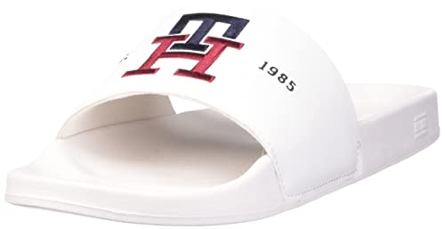 Tommy Hilfiger Sandalen & Pantoletten Pool Slide Weiß 42
