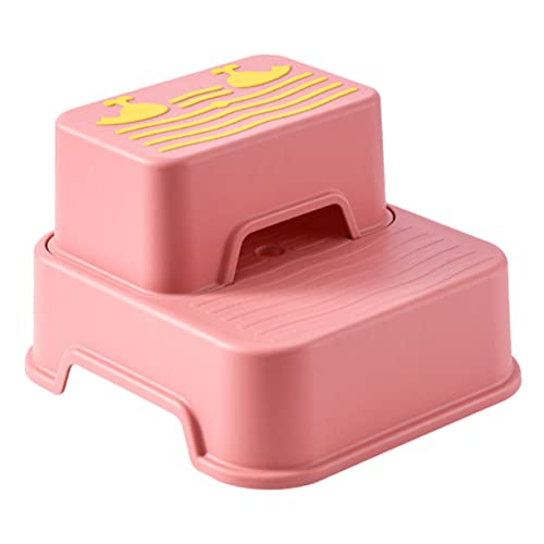 CIYODO Bathroom Boys and Girls Washing Footstool Girl Standing Stool Footstool Skid Step Stool