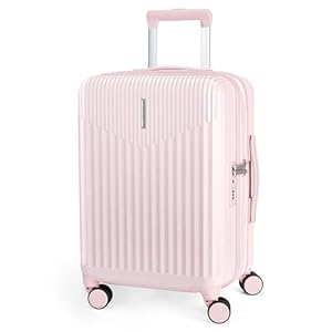 BAGSMART Carry On Luggage 22x14x9 A...