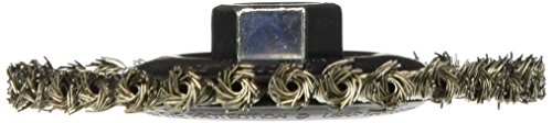 Image of Bosch WB554 4-Inch Stainless Stringer Bead Knotted Wire Wheel, 5 /8-Inch x 11 Arbor
