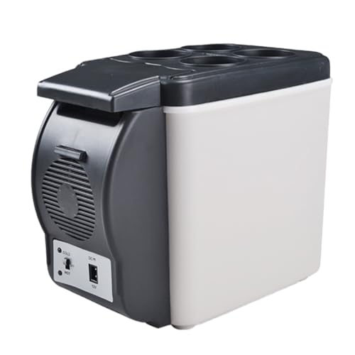 dzqad Neveras Portátil Eléctrica, Neveras Eléctrica, 6L Refrigerador Portátil Del Automóvil, Neveras De Coche Eléctricas, Enfriador Y Calentador De 12 V