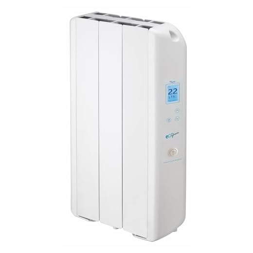 Farho Radiador Electrico Eco Green 330W (3) · Emisor Térmico con Termostato Digital Programable 24/7 · Radiadores Electricos Bajo Consumo para estancias de hasta 6 m² · 20 AÑOS DE GARANTÍA