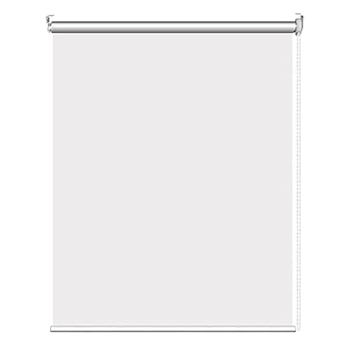 Estor enrollable impermeable de PVC para interiores y exteriores, toldo de plástico transparente, resistente a la lluvia, cortina de balcón, tamaño: 80 x 140 cm