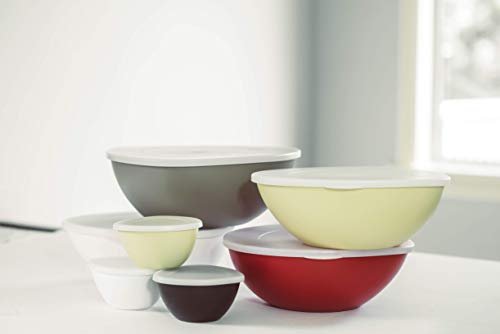 Conjunto 3 Saladeiras com Tp Essential-Bc Coza Branco