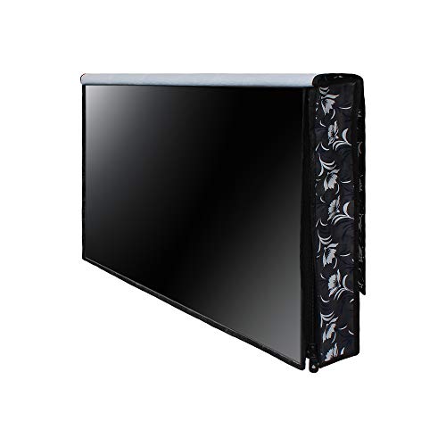 Image of DREAM CARE Double Use - Transparent & Printed Flap - 43 Inches LED TV Cover, Waterproof LED TV Cover for (LG, Samsung, Vu, Mi, Realme, TCL, Croma), SA05