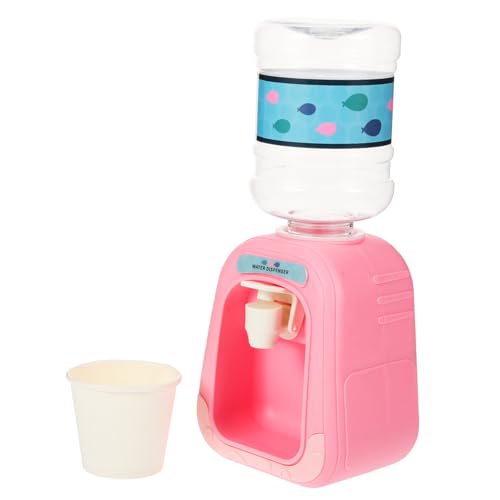 Toyvian Miniature Water Dispenser Model Small Unisex Plastic Water Dispenser for Dollhouse Home Scene Decorative Safe for Play