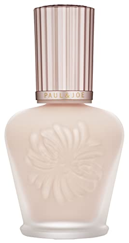 Paul & Joe Moisturizing Foundation, Primer L - Preserves The Skin's Hydration Levels - Brightens - Smooth Complexion - Long-Lasting - Oil-Free -1.0 Fl Oz #TOP17