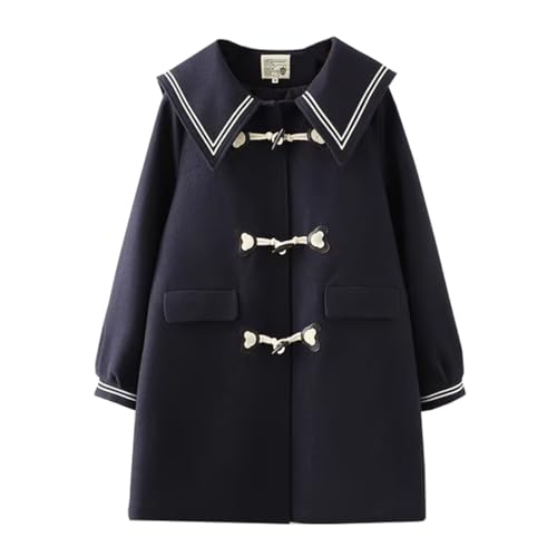 Ez-sofei Women Lolita Coat Japanese School Teen Girls Winter Jacket