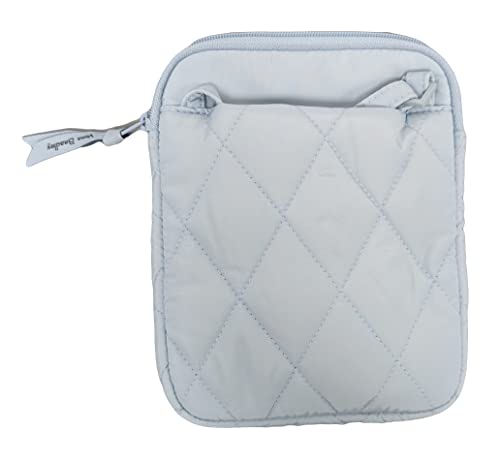 Vera Bradley Cotton Mini Hipster Crossbody Purse with RFID Protection, Sea Salt Blue4