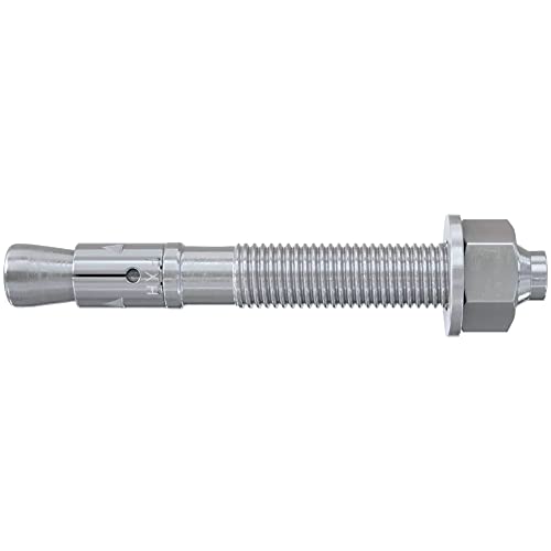 Image of Fischer 523135 FXA Through Bolt Wall Anchor 10 /50 x 125 mm, Zinc Plated, Set of 20 Pieces