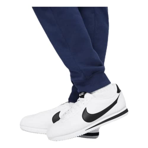 image for Nike Boy's NSW Club Jogger Fleece Pant, Midnight Navy/Midnight Navy/Wh