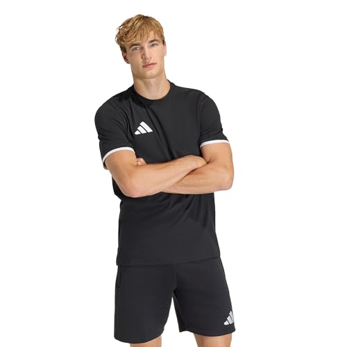 adidas Herren Entrada26 Shirt, Black/White, S Tall – Ansicht 4