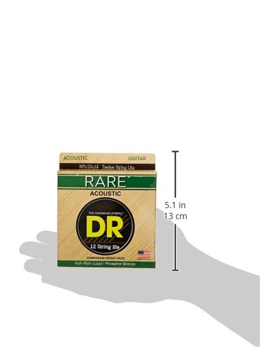 image for DR Strings Rare - Phosphor Bronze 12 String Acoustictic: Lite
