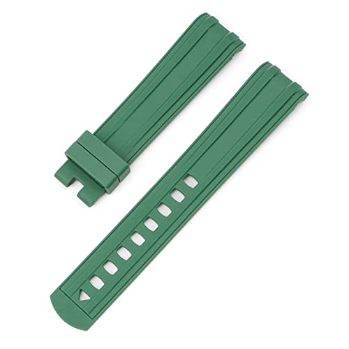 Bracelet silicone incurvé YRYRYW caoutchouc pour montre sport