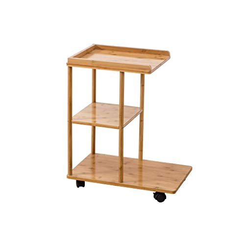 FCSFSF Mobile Living Room Small Coffee Table Sofa Side Nordic Mini Bed