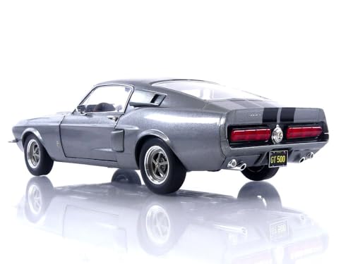 Solido - 1:18 1967 Shelby GT500 - Grey & Black Stripes miniatura 3