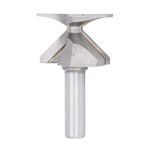 R30 1/2 Zoll Schaft Holzbearbeitungs Fräser, Lichtbogenbiegen, Integrierte Messerformmesser Fräser für Fräser, Nut- und Feder Fräser, Hartmetallspitze, V Fräser