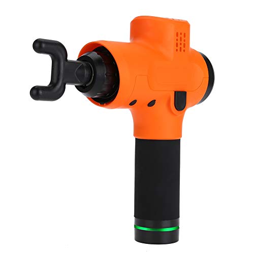 Massage Gun, Fascia Gun, Muscle Massager Massagegun Massager Kinggo Massager Massage Gun Muscle Pain for Neck Shoulder Back (Orange)(US)