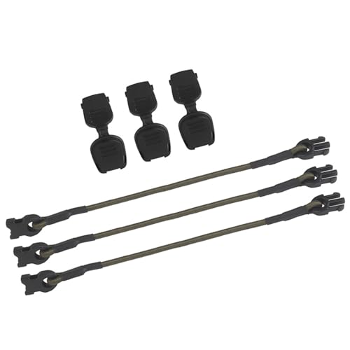 Cuerda elástica multiusos y cordón de fijación para colgar accesorios camping