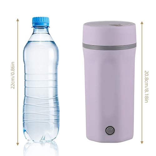 Hervidor eléctrico portátil lyrlody 500ml acero inoxidable miniatura 2