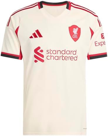 adidas LIVERPOOL FC 25/26 AWAY SHIRT wonder white,L: Buy Online at