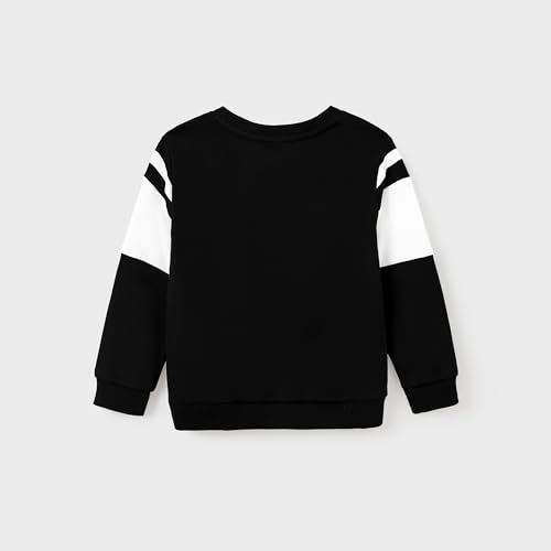 Image of PATPAT Family Matching Outfits Dresses and Sweatshirt Fall Winter Off Shoulder Dresses and Long Sleeve Sweatshirt
