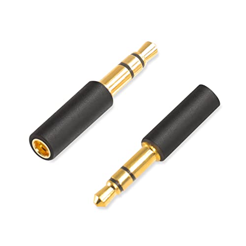 3.5mm3極 ×2 - MMCX メス  変換アダプタ S55806ef59fc04466b76f29de1bd4d