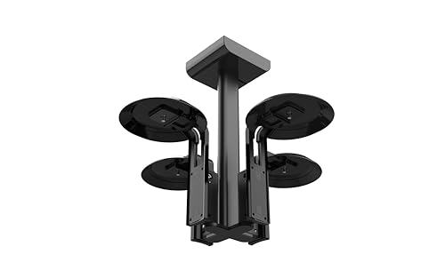 Support de Plafond Quad pour Sonos Era 100 Noir Fixation Suspendue Enceinte Connectée
