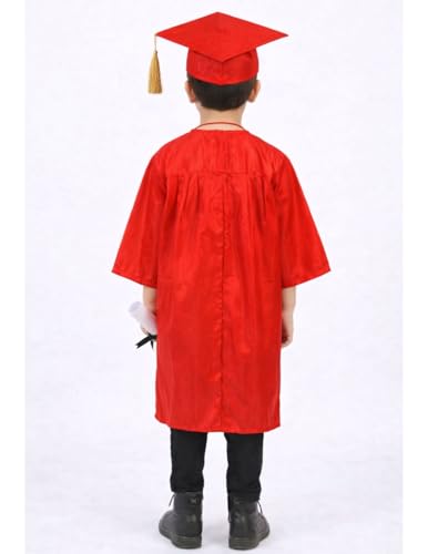 BookMyCostume Red Graduate Convocation Graduation Day Gown Kids ...